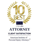 10 Best Attorney Client Satisfaction American Institute of Personal Injury Attorneys