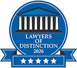 Lawyers of Distinction 2026 | 5 Stars